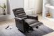 Mazin Furniture Albert Brown Glider Recliner-4