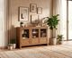aspenhome® Sandro Brushed Bourbon 49'' Console with 3-Doors-2