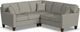 Flexsteel® Customizable Moxy 2-Piece Sectional Corner Sofa with Left Arm Facing Loveseat-0