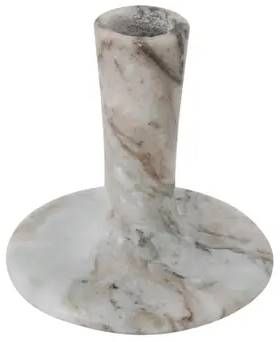 Moe's Home Collection East  Brown Torrent Marble Short Candle Holder-0