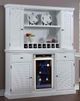 ECI Furniture Bianca White Back Bar and Hutch-0