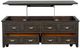 Magnussen Home® Westley Falls Graphite Lift Top Storage Cocktail Table with Casters-1