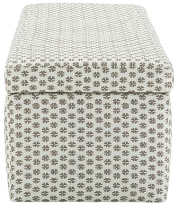 Rowe® Customizable Remy 62" Rectangle Storage Ottoman-1