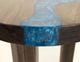 International Furniture Direct Zaphiro Brown Chairside Table-5
