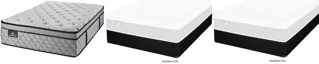 Kingsdown® Hansboro Wrapped Coil Pillow Top California King Mattress and Ellis Standard Foundation-0
