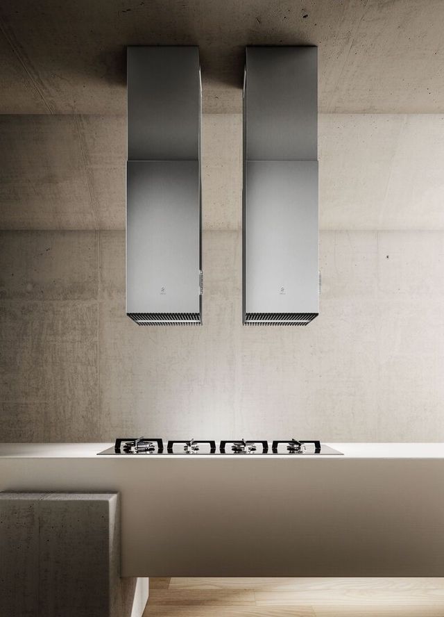 Elica Iconic Series Haiku Island 48" Stainless Steel Island Range Hood-1