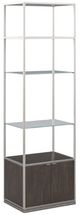 Caracole® Da Vita La Moda Sepia/Smoked Stainless Display Unit Pier-0