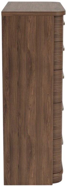 Riverside Furniture Delia Walnut 5-Drawer Chest-3