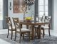 Signature Design by Ashley® Moriville 5-Piece Brown Dining Table Set-1