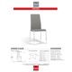Korson Furniture Hazel Set of 2 Slate Side Chairs-2