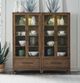 Liberty Furniture Shaker Lakes 2-Piece Harvest Brown Bunching Cabinet Set-1