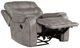 Homelegance® Oberon Grayish Brown Manual Recliner-5