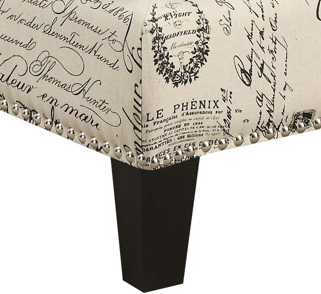 Elements International Erica French Script Ottoman-3