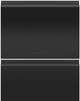 Fisher & Paykel DishDrawer™ 24" Matte Black Glass Dishwasher Door Panel-0