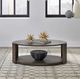 Liberty Furniture City View Coffee Bean Oval Cocktail Table-1