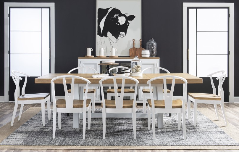 Legacy Modern Franklin White Wishbone Back Side Chair Store For Homes Furniture Flooring Newton IA