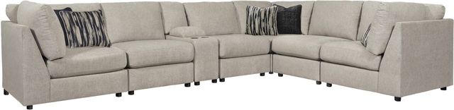 Signature Design by Ashley® Kellway 7-Piece Bisque L-Shape Sectional-0