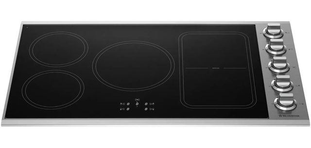 BlueStar® 36" Black Glass Induction Cooktop-1