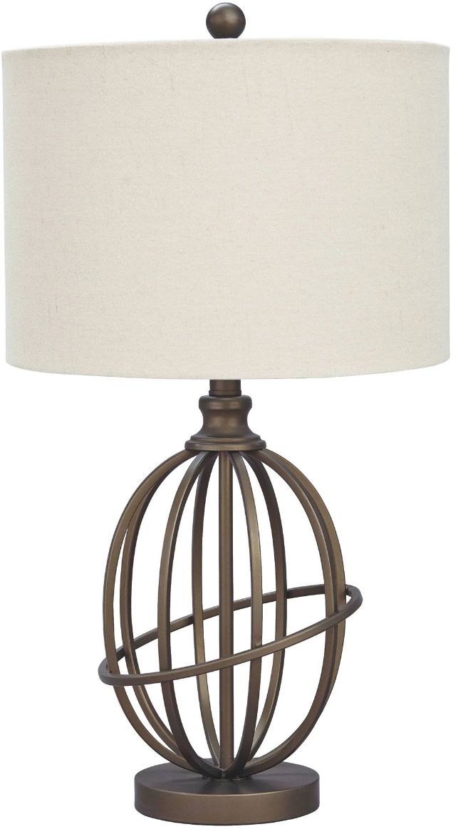 Signature Design by Ashley® Manasa Dark Brown Table Lamp-0