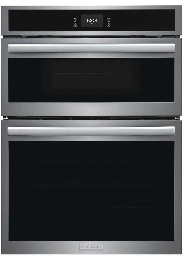 Frigidaire Gallery® 30" Smudge-Proof® Stainless Steel Oven/Micro Combo Electric Wall Oven with Stone-Baked Pizza-0