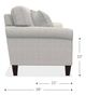 La-Z-Boy® Laurel Latte Sofa-5