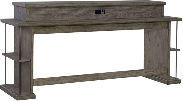 Liberty Furniture City Scape Burnished Beige Console Bar Table