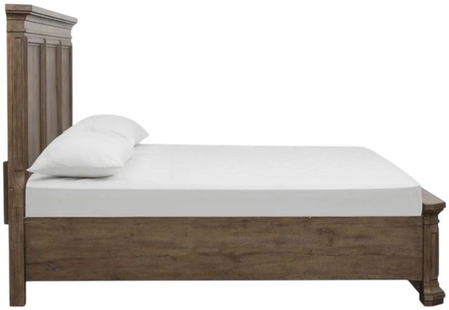 Magnussen Home® Adler Court Florentine Walnut Queen Panel Bed-3