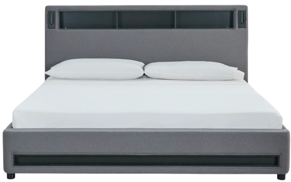 Signature Design By Ashley Verishaw Upholstered Panel Bed - Thumbnail 2