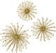 Uttermost® Aga 3-Piece Gold Wall Decor Set-0