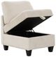 Homelegance® Walterboro 5-Piece Beige L-Shape Sectional with Storage-4