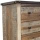 International Furniture© Antique Brown Chest-1