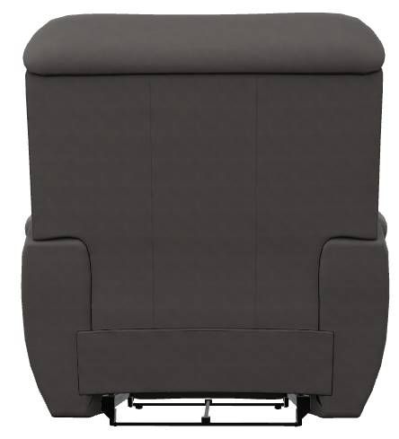 La-Z-Boy® Joshua Grey Leather Power Wall Recliner with Headrest and Lumbar-3