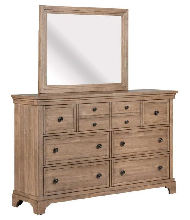 Liberty Furniture Haven Hills 4-Piece Camel Beige King Bedroom Set -3