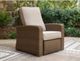 Signature Design by Ashley® Laguna Heights Beige/Gray Fabric/Resin Wicker Outdoor Manual Recliner-2