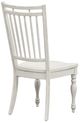 Liberty Furniture Magnolia Manor Antique White Dining Side Chair-4
