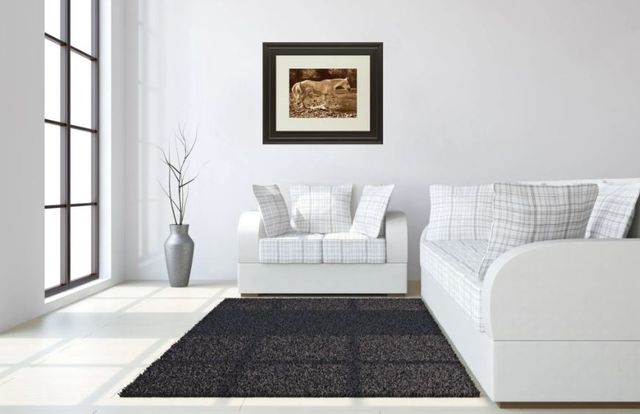 Classy Art The Crossing by Wendy Caro Framed Print Wall Art-2