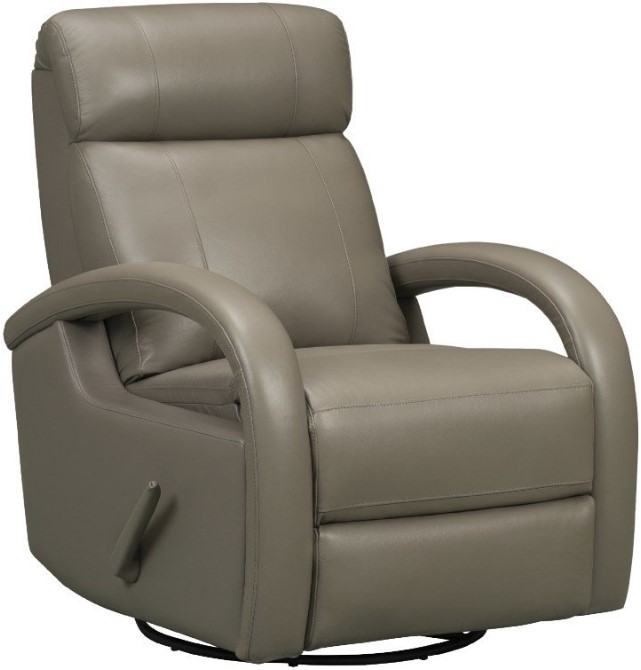 BarcaLounger Modern Expressions Harlee Lynn Smokey Gray Manual Recliner Chair Appliance Center of Toledo Toledo OH