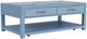 Riverside Furniture Rosalie Cabana Blue Cocktail Table-0
