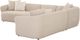 TOV Furniture Sylvie 4-Piece Cream Modular Sectional-4