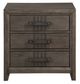 New Classic® Home Furnishings Landon 4-Piece Walnut California King Panel Storage Bedroom Set-4
