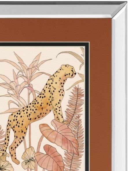 Classy Living Annie Warren Blush Cheetah II Wall Art-1