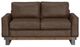 International Furniture Direct Mita Brown Loveseat-2
