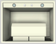 Vent-A-Hood® 30" Biscuit Wall Hood-1
