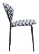 Zuo® Clyde Geometric Print/Black Dining Chair-2