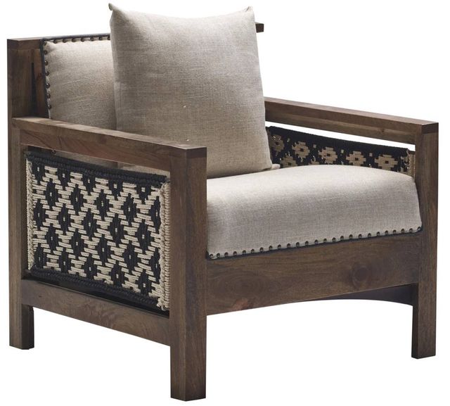 Jaipur Furniture Nagley Beige/Brown Chair-0
