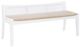 Powell® Beaux White Bench-0