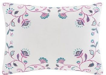 Olliix by Intelligent Design Tulay Purple Queen Complete Bed and Sheet Set-2