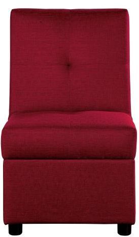 Homelegance Denby Fabric Storage Ottoman/Chair-1