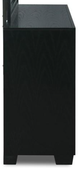 New Classic® Home Furnishings Luxor Silver/Black Dresser-3