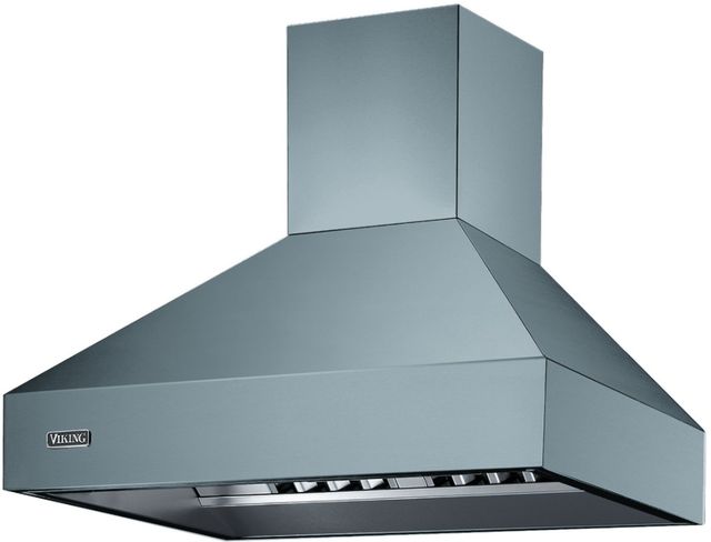 Viking® 5 Series 30" November Sky Chimney Wall Hood-0